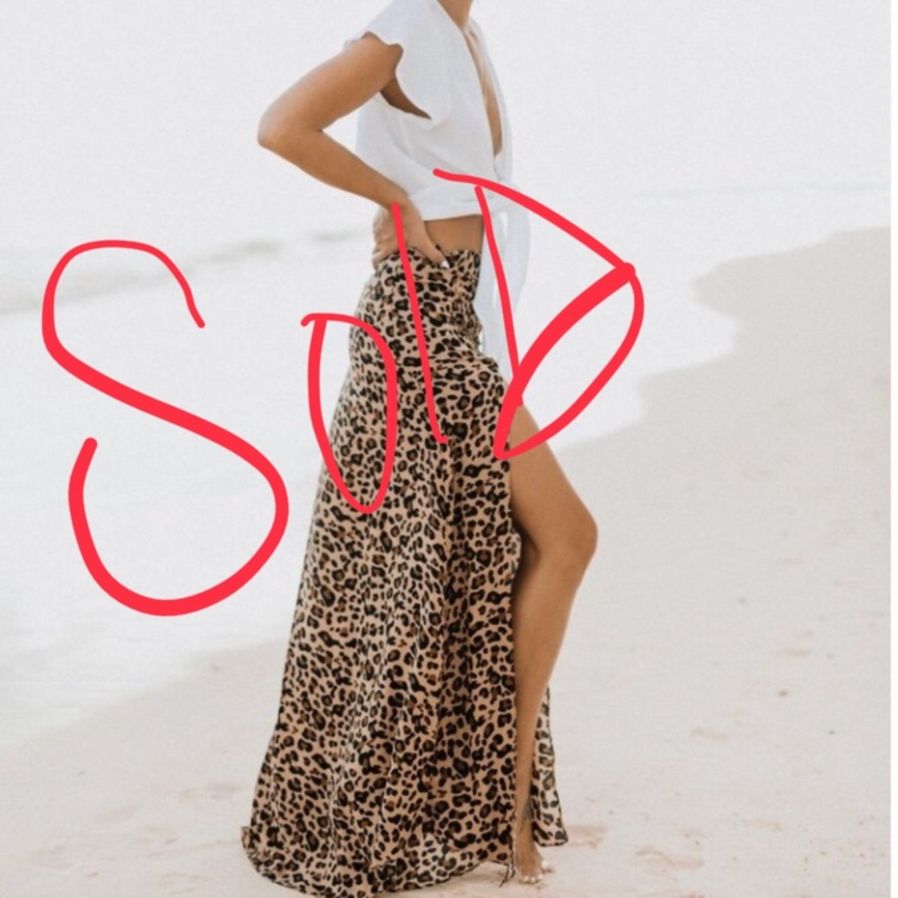Kenya Festival Skirt Cheetah XIX Palms